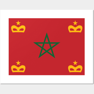 Naval Ensign of Morocco Posters and Art